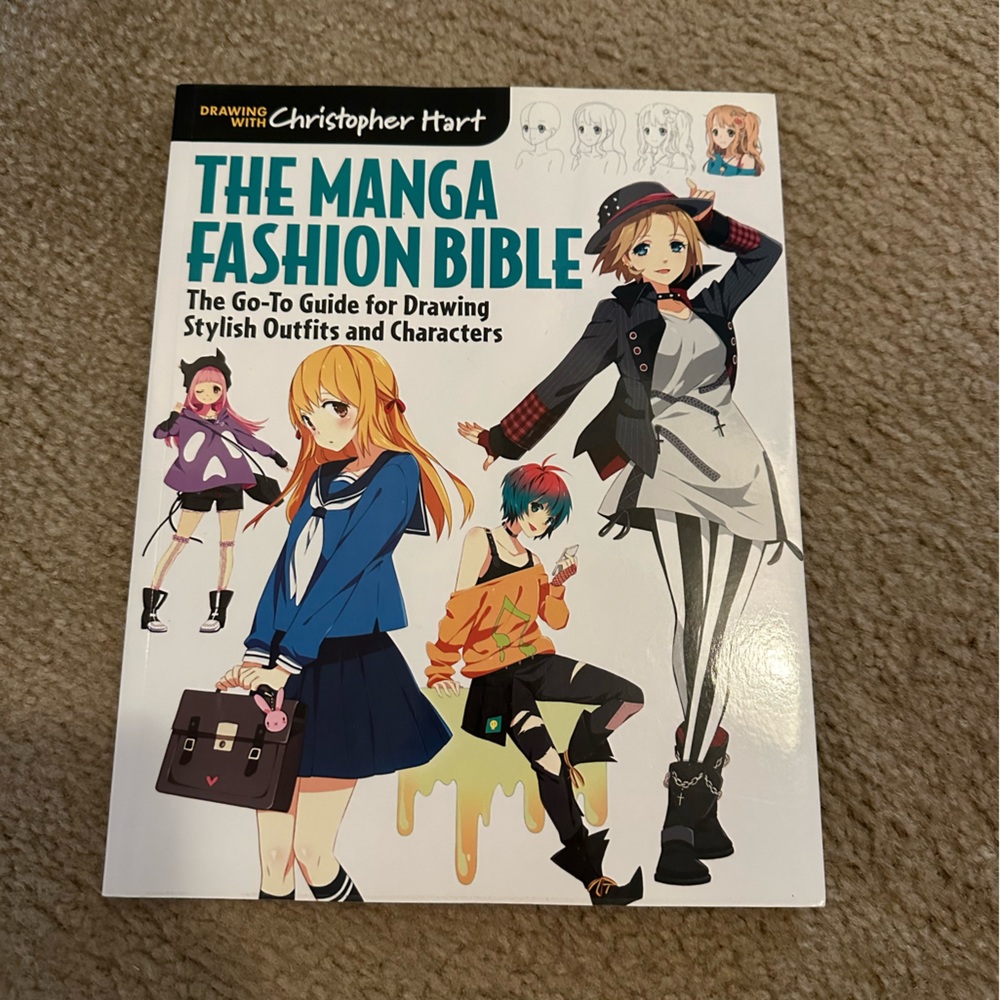 “The Manga Fashion Bible” Drawing guide book
